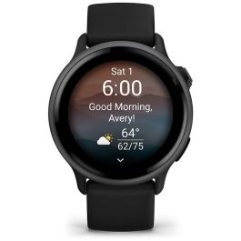 Garmin vivoactive 6 Reloj Inteligente Unisex AMOLED Negro/Gris Pantalla Táctil 1.2" GPS 8GB 5 ATM
