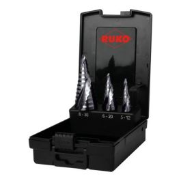 Set de brocas RUKO FLOWSTEP® Acero de alta velocidad (HSS) Estuche 3 Piezas Precio: 202.50000012. SKU: B1FDREF4Z3