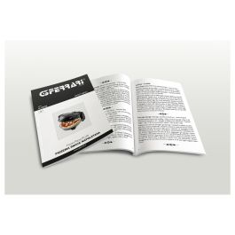 G3 Ferrari Horno para Pizza Napoletana, Negro, 1200 W, 31 cm, Piedra, 400 °C, con Temporizador, Libro de Recetas y Utensilio