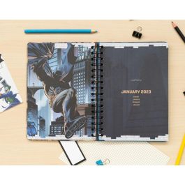 Grupo erik Agenda Escolar A5 2022-2023 12 Meses, Semana Vista, 14.8x21cm, Tapa Dura, Wire-O, Incluye Pegatinas y Marcapáginas