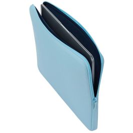 Rivacase 7705 Funda Laptop Suzuka 15.6" Azul Pastel Poliéster Reciclado Resistente Agua y Rayones