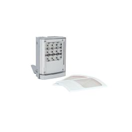 Raytec VARIO2 w4-1 Iluminador Luz Blanca LED Platinum Elite, Plateado, Lente Intercambiable, Alcance 90m