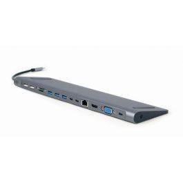 Hub USB GEMBIRD A-CM-COMBO9-01 Gris Precio: 86.94999984. SKU: B14JJMN3AR