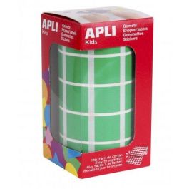 Apli Gomets Cuadrados 20 mm Verde - Rollo 1770 Unidades, Adhesivo Permanente, Ideal para Escuelas y Talleres Precio: 3.50000002. SKU: B1DRJAXJBX