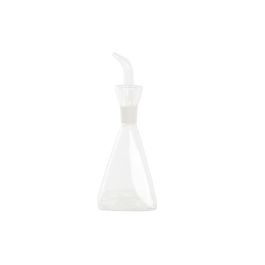 DKD Home Decor Aceitera Vinagrera Básicos de Borosilicato Transparente 250ml - 7x19.5x7 cm