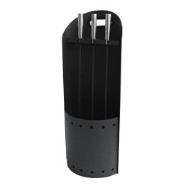 DKD Home Decor Chimenea Decorativa Moderna Negra de Acero Inoxidable - Set de 3. Alto 51 cm, Ancho 11 cm Precio: 49.9900005. SKU: S3027976