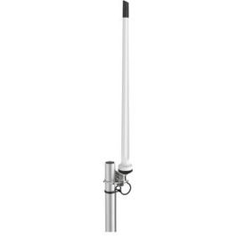 Poynting Antennas A-OMNI-0121-V3 Antena LTE/GSM Omnidireccional 2.4dBi para Mástil/Pared con Cable de 8m SMA (M) Blanco
