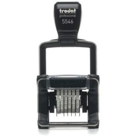 Trodat Ziffernbandstempel Professional 4.0 Kissen, de entintaje automático, tinta negra 5546