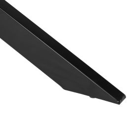 Mesa Comedor Natural-Negro Madera-Hierro 160 X 90 X 79 cm