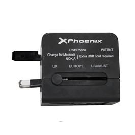 Cargador Adaptador Enchufe Universal Viaje Phoenix Cargador Adaptador Enchufe Universal Viaje Phoenix