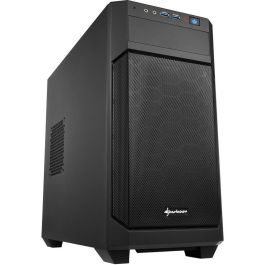 SHARKOON V1000 Torre Mini ATX/Mini-ITX PC Negra Metal 15.5cm