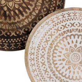 Mural Pared Blanco-Natural 102 X 5 X 55 cm