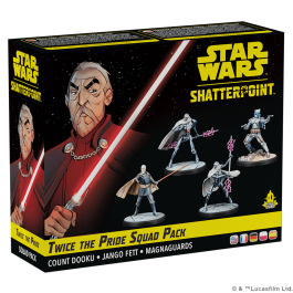 Star Wars Shatterpoint: Twice the Pride Count Dooku Squad Pack