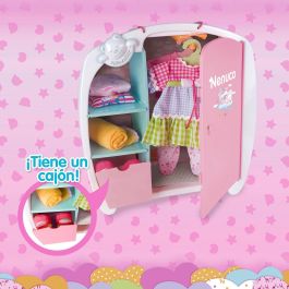 Nenuco Armario Nfn28000 Famosa para Guardar Ropa de Muñeco +2 Años