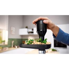 Picadora de carne serie 4 - BOSCH - MFWS430B - 3 rejillas de trituración - Marcha atrás - Negro