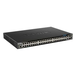 D-Link Switch Gestionado L3 DGS-1520-52MP, 44 Puertos Gigabit, 4 Puertos 2.5G, 2 Puertos 10G, 2 SFP+, PoE+, Apilable, 1U