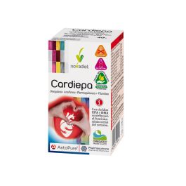 NOVADIET Cardiepa 60 Cápsulas con Omega 3, EPA y DHA para el funcionamiento normal del corazón y vitaminas B Precio: 31.8899999. SKU: B15A7DXYNR