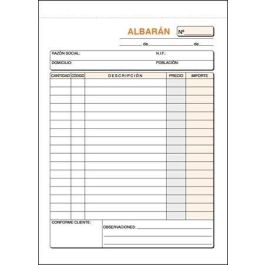 Talonario Albaranes 8º Natu Dupli Loan 10 unidades Precio: 12.79000008. SKU: B1FTHK3GH3
