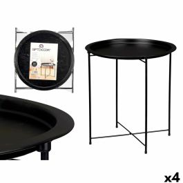 Mesa Auxiliar Plegable GiftDecor WR4405 Negro 46,8 x 50,2 x 46,8 cm (4 Unidades) Precio: 48.59000025. SKU: B1A3X4ENGX