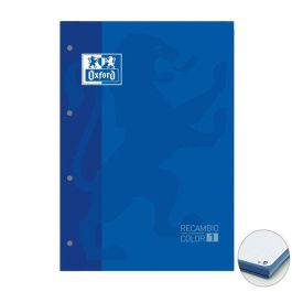 Recambio Oxford School Color 1 Encolado A4+ 80H 90Gr 4 Taladros Cuadric.5X5 Azul (1 Color De Recuadro) (Set de 5) Precio: 27.50000033. SKU: B1GKRLZG3W