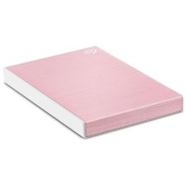 Seagate One Touch Disco Duro Externo 2TB HDD USB 3.0 con Protección por Contraseña Rose Gold