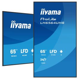 iiyama Monitor 65" UHD 3840x2160 VA DLED Panel 500cd/m² Haze 25% Android 14 24/7 Precio: 1118.6899999. SKU: B1CS4KJEXT