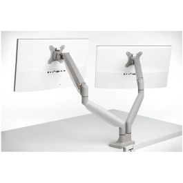 Kensington Brazo SmartFit ajustable para 2 Monitores de 13-32", montaje atornillado, carga máxima 9kg, Plata