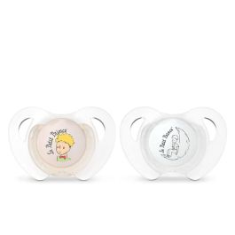KioKids Le Petit Prince Set 2 Chupetes Silicona Orto +6 Meses Beige