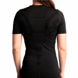 Camiseta de Manga Corta Hombre Hanker Negro 16 Años