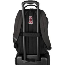 Wenger Mochila MX Light 40,6cm 16" con compartimento para tableta, de poliéster, color gris