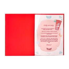 Belius Cocktails Boligrafo y Wallet Aluminio Rojo Plateado Relieve Tinta Azul Caja Diseño Elegante