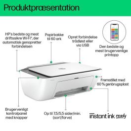 HP 2820e Impresora Multifunción DeskJet Compacta Inalámbrica para Casa - Imprime, Escanea, Copia, Compatible con HP+ HP 2820e Impresora Multifunción DeskJet Compacta Inalámbrica para Casa - Imprime, Escanea, Copia, Compatible con HP+