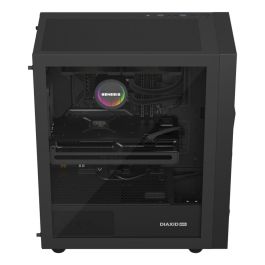 GENESIS NLG-2318 Kit de Refrigeración Líquida para Ordenador, Sistema de Refrigeración para Carcasa PC con 2 Ventiladores, Negro
