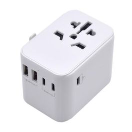 Ewent Enchufe Universal EW1470 con 2 Puertos USB y 3 Tipo-C, Compatible con EU/USA/UK/AUS Precio: 23.78999997. SKU: B1DJQP5DYJ