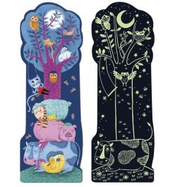 Goula Puzzle XXL Reversible Brilla en la Oscuridad 27 Piezas Gigantes Cartón Edad Recomendada 3 Años