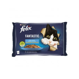 Purina Agail Gij Mvfish Slcn Comida Húmeda para Gatos Sabor Pescado en Gelatina, 124x85 gr (2 Packs) Precio: 33.4999995. SKU: B1BDQX4MTF