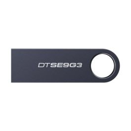 Kingston DataTraveler SE9 G3 64GB USB 3.2 Gen 1 Flash Drive Dark Nickel