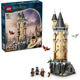 Lego 76430 Harry Potter Castillo de Hogwarts Lechucería con Minifiguras y 5 Figuras de Lechuzas
