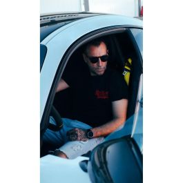 Radikal Revolution RKNFA1052XL Camiseta Negra Talla 2XL, Homenaje a la Leyenda Renault 5 Turbo "Fat Ass" el más deseado