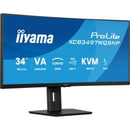 iiyama ProLite XCB3497WQSNP-B1 Monitor 34" UWQHD 120Hz VA Negro Precio: 386.98999966. SKU: B1F6NPM8LJ