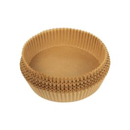 Masterpro Bandeja de papel para freidora de aire Ø16x4,5cm marrón Bgmp-7602 100 unid