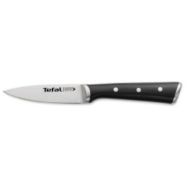 Cuchillo de Cocina Tefal K2320514 ICE FO Negro Acero Inoxidable 9 cm