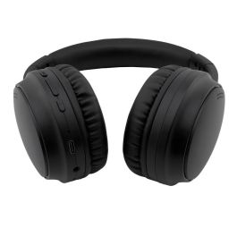 COOLBOX AIR40 Auriculares Bluetooth 5.3 con Cancelación de Ruido Activa, Micrófono, Plegables, Negro - COO-AUB-40BK