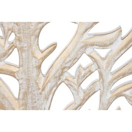 DKD Home Decor Decoración Pared Tradicional Blanco Beige 3.5 x 122 x 60.5 cm