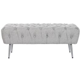 Descalzadora Chic DKD Home Decor Gris Plateado 46 x 42 x 103 cm