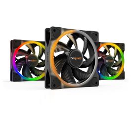 be quiet! LIGHT WINGS 120mm PWM ARGB Triple-Pack Ventilador PC 120mm LED RGB Control PWM Flujo Aire 70.53 m3/h Negro (3uds) Precio: 97.98999991. SKU: B18MZA2QYF