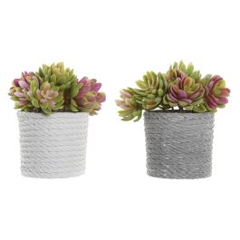 Planta DKD Home Decor Beige Gris 14.5 x 16 x 14.5 cm (4 Unidades) Precio: 24.69000039. SKU: B1564EHQVM