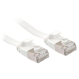Lindy Cable de Red Plano Patch CAT6a U/FTP RJ45 Apantallado Blanco 2m, Ultrafino y Flexible para Gigabit Ethernet Precio: 5.50000055. SKU: B1JBDFCV7D