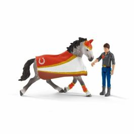 Schleich 42443 SCH342443 Kit de salto ecuestre Horse Club Mia