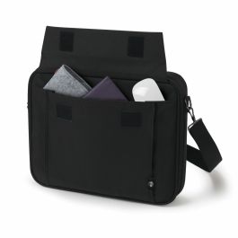 Dicota Eco Multi BASE Funda para Portátil 13-14.1" ECO, Reciclada PET, Protección Acolchada, para Maletín y Hombro, Negra